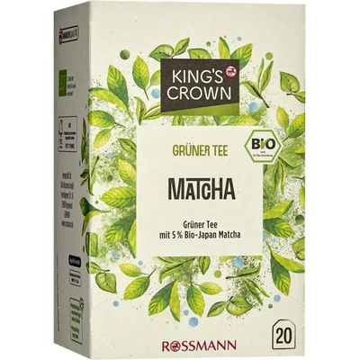 King's Crown BIO zelený matcha čaj 30 g