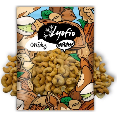 Lyofio Kešu W320 pražené solené 200 g