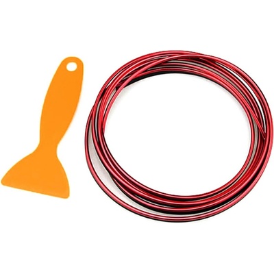 APT Dekoratívna lišta interiéru Červená