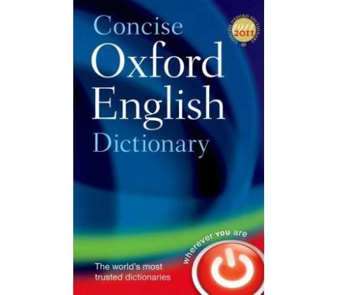 Concise Oxford English Dictionary