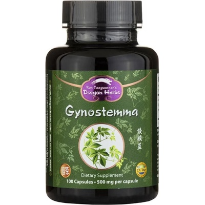 Dragon Herbs Гиностема (кръвна захар и метаболизъм) 500 mg 100 капсули | Dragon Herbs (005342 (534) DH)