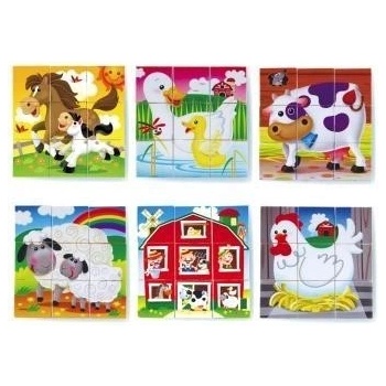 Playgo Kocky skladacie farma