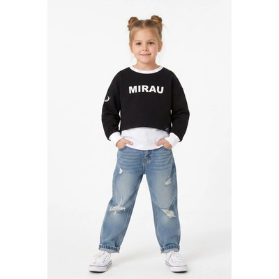 Mirau Crop Top mikina off white
