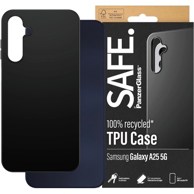 Safe Гръб Safe за Samsung A25 5G, TPU, Черен (5711724956850)