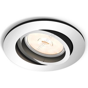 Philips - LED RGBW димируемо вградено осветително тяло DONEGAL 1xGU10/4, 8W/230V + с дистанционно управление (LEDP1931)
