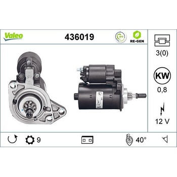 Startér VALEO 436019