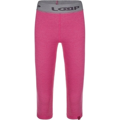 Loap dětské funkční kalhoty Pitris dětská růžová