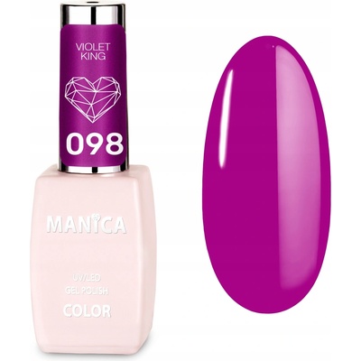 MANICA Hybridný lak na nechty Violet King 098 10ml
