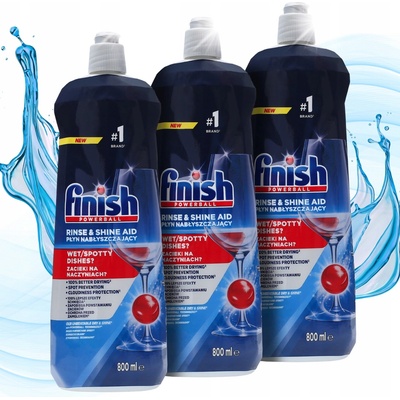 Finish Sada Leštidlo do umývačky riadu 3 x 800 ml