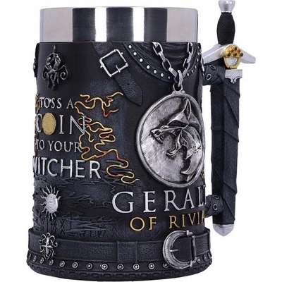 Nemesis Now Korbel Zaklínač Geralt z Rivie 500 ml