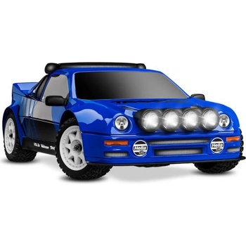Traxxas Mini Rally Ford RS200 1: 12 4WD VXL RTR синьо