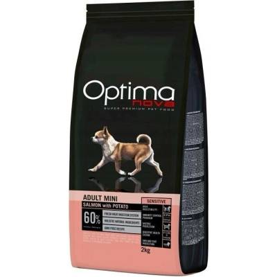 Optimanova Mono Adult Mini Losos a brambory 2 kg