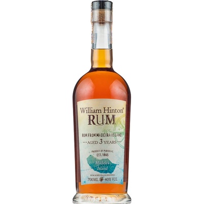 William Hinton Rum 3 Anos Madeira 40% 0,7 l (čistá fľaša)