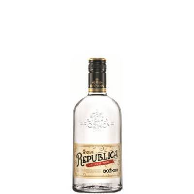 Božkov Republica Exclusive White 0,7l 38% (čistá fľaša)