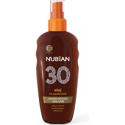 Nubian olej na opaľovanie spray SPF30 200 ml