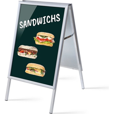 Jansen Display Set reklamního áčka A1, Sendviče, francouzština, 639 x 1094 mm