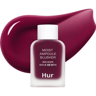 House of Hur Moist Ampoule Blusher 08 Berry Purple hydratačná lícenka s kyselinou hyalurónovou 10 ml miniatura