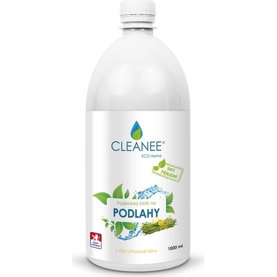 CLEANEE EKO Hygienický čistič na podlahy s vôňou citrónovej trávy 1 l