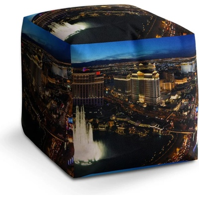 Sablio Taburet Las Vegas: 40x40x40 cm