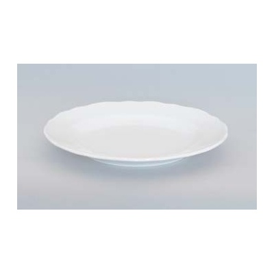 Český porcelán Bohemia tanier porcelánový biely plytký 26 cm