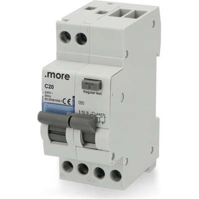 Proudový chránič Ecolight 230 V IP20 20 A