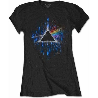 Pink Floyd Dark Side of the Moon Blue Splatter Black