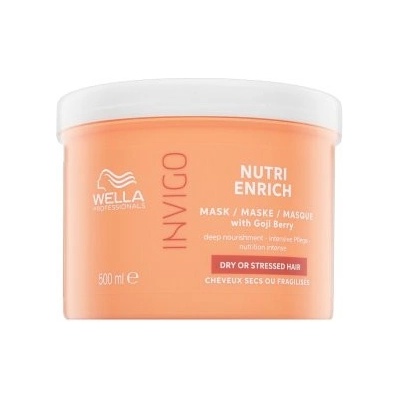 Wella Professionals Invigo Nutri-Enrich Mask with Goji Berry vyživujúca maska pre suché a poškodené vlasy 500 ml