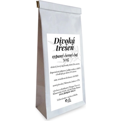 Pangea Tea Růžová čajovna Divoká třešeň černý čaj 50 g