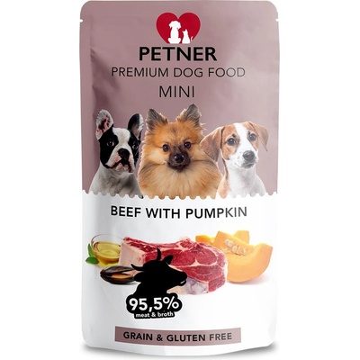 Petner Mini hovädzina s tekvicou 150 g