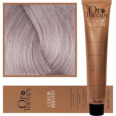 Fanola Oro Therapy 24K Color Keratin 10.21 Blonde Platinum Violet Ash 100 ml