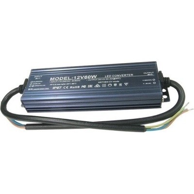 Voděodolný napájecí spínaný zdroj 24 V / 60 W, IP67