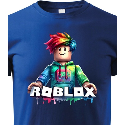 Dětské tričkoRoblox 6 ModráCanvas Dětské tričko Bezvatriko.cz 3166