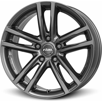 RIAL X10 7,5x18 5x112 ET51 graphite – Zboží Mobilmania