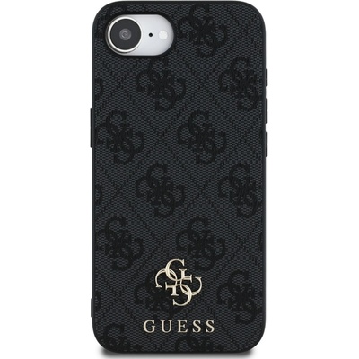 GUESS Гръб Guess за iPhone 16E, PU, 4G Small Metal Logo, MagSafe Case, Сив