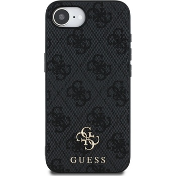 Image 1 of GUESS Гръб Guess за iPhone 16E, PU, 4G Small Metal Logo, MagSafe Case, Сив
