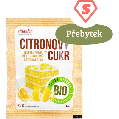 Country Life Cukr citronový 20 g – Zboží Dáma