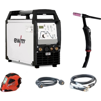 EWM Picotig 200 AC/DC puls HF 8P SET 2 + kukla profi Predátor 090-000188-00504