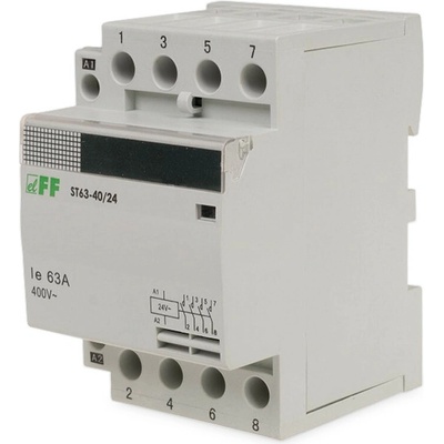 ST63-40/24 - Elektromagnetický stýkač, 24V, 63A, 4x NO, AC1: 24kW / AC3: 8,5kW
