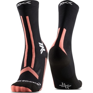 X-Socks Дамски чорапи за бягане X-Socks Women's Trailrun Discover Crew Running socks - X Black / Dusty Rose - размер 35/36 (EU) (207-0467-0111)