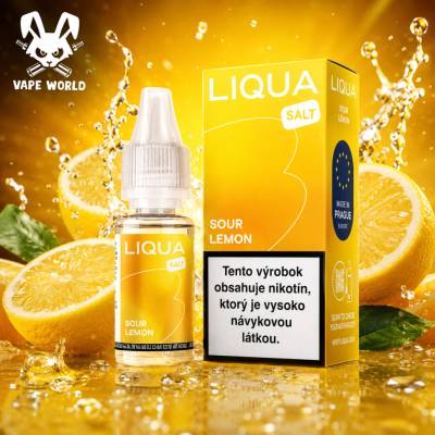 Liqua Salt Sour Lemon 10 ml 10 mg