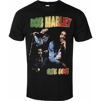 ROCK OFF мъжка тениска Bob Marley - One Love Homage - ЧЕРЕН - ROCK OFF - BMATS29MB