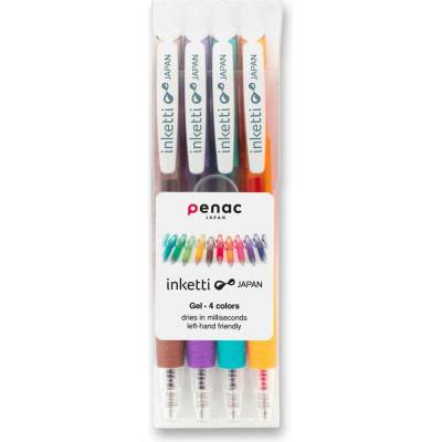 Penac Inketti gelový roller 4 barvy 7060246017