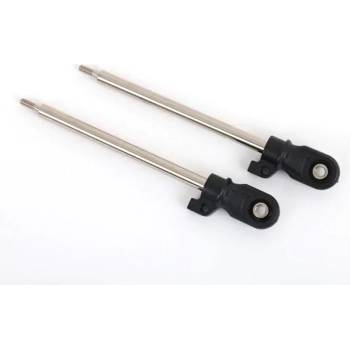 Traxxas Оси амортисьори Shock shaft, 80mm (GT-Maxx) (steel, chrome finish) (2) (assembled with rod ends and steel hollow balls) TRX9662 (TRX9662)