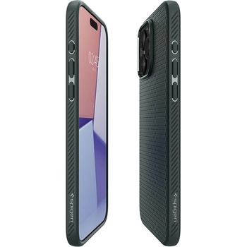 Spigen Гръб Spigen Liquid Air за iPhone 15 Pro Max - Зелен (8809896749138)