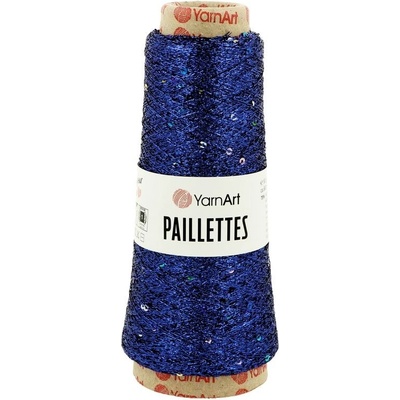 YarnArt Paillettes 8008 modrá