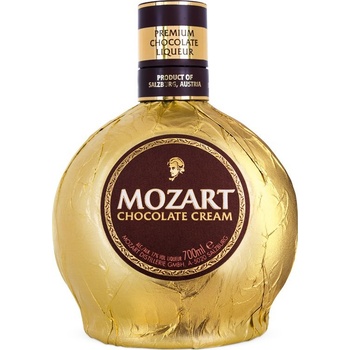 Mozart Dark Chocolate 17% 0,5 l (holá láhev)