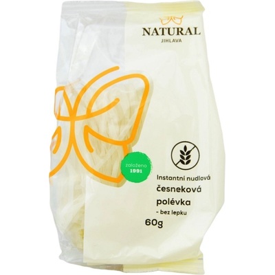 Natural Jihlava Instantná polievka cesnaková s ryžovými cestovinami 60 g