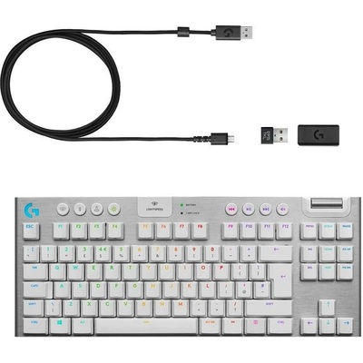 Logitech G915 TKL Tenkeyless LIGHTSPEED Wireless RGB Mechanical Keyboard 920-009664