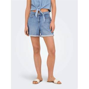 Only Къси панталони Only Women's Denim Shorts - Mid Blue