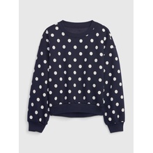 GAP 820737-00 dětská vzorovaná mikina tmavě modrá